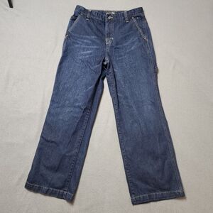 Vintage Wide Leg Carpenter Jeans Old Navy Painters Skater Size 16 Husky
